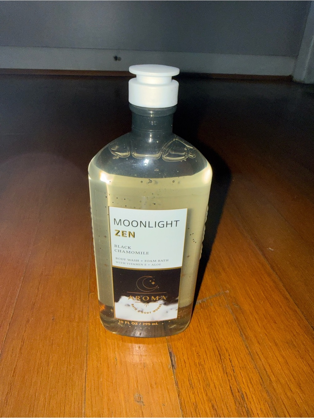 Bath & Body Works Moonlight Zen Body Wash in Clear with White Pump